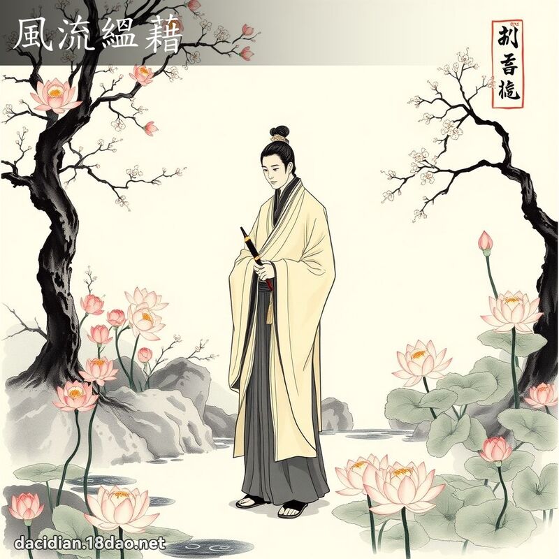 風流縕藉 配图