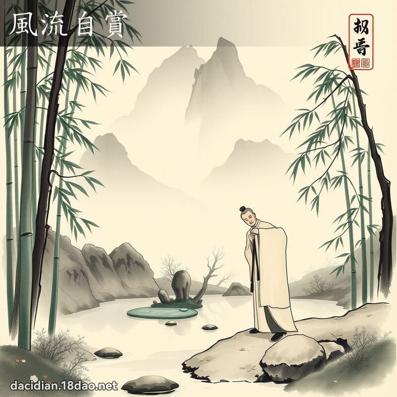 風流自賞 配图