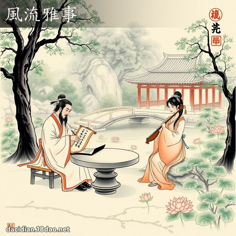 風流雅事 配图