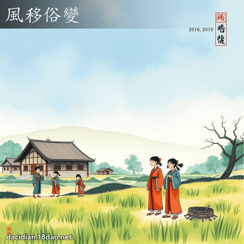 風移俗變 配图