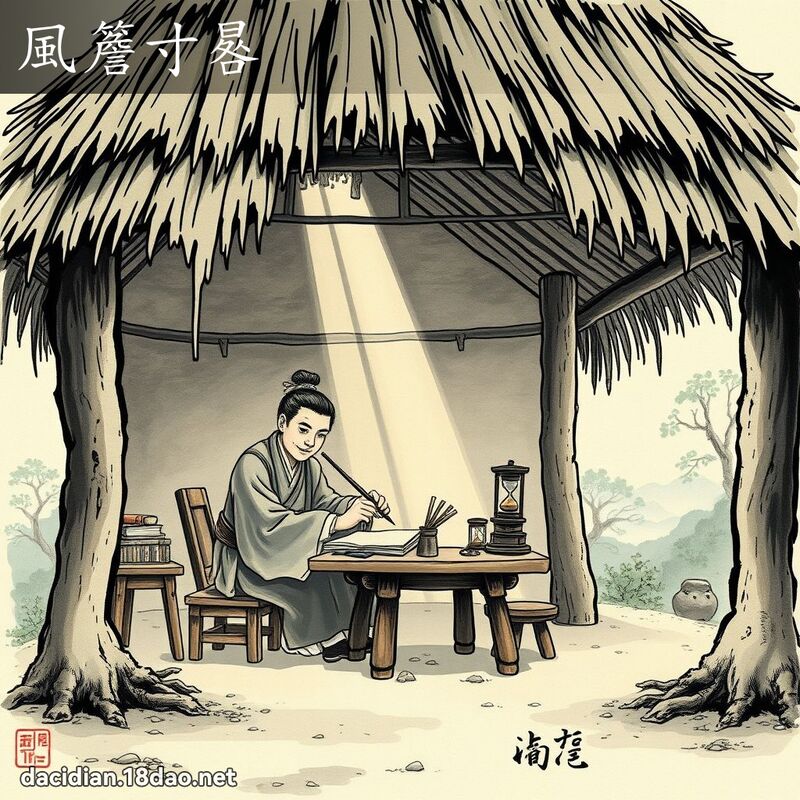 風簷寸晷 配图