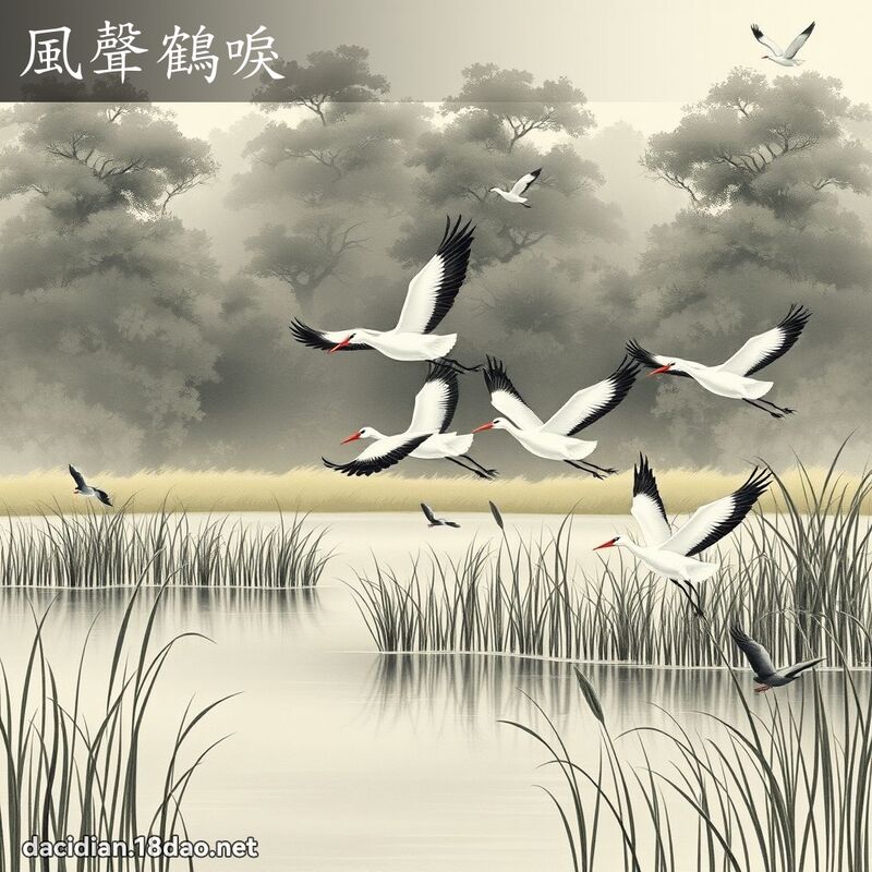 風聲鶴唳 配图