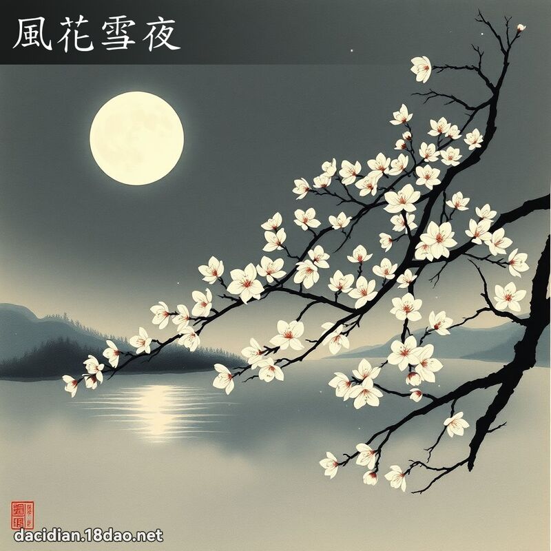 風花雪夜 配图