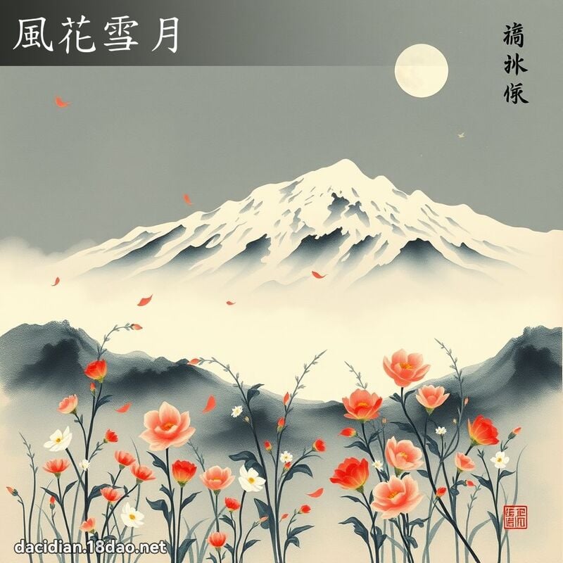 風花雪月 配图