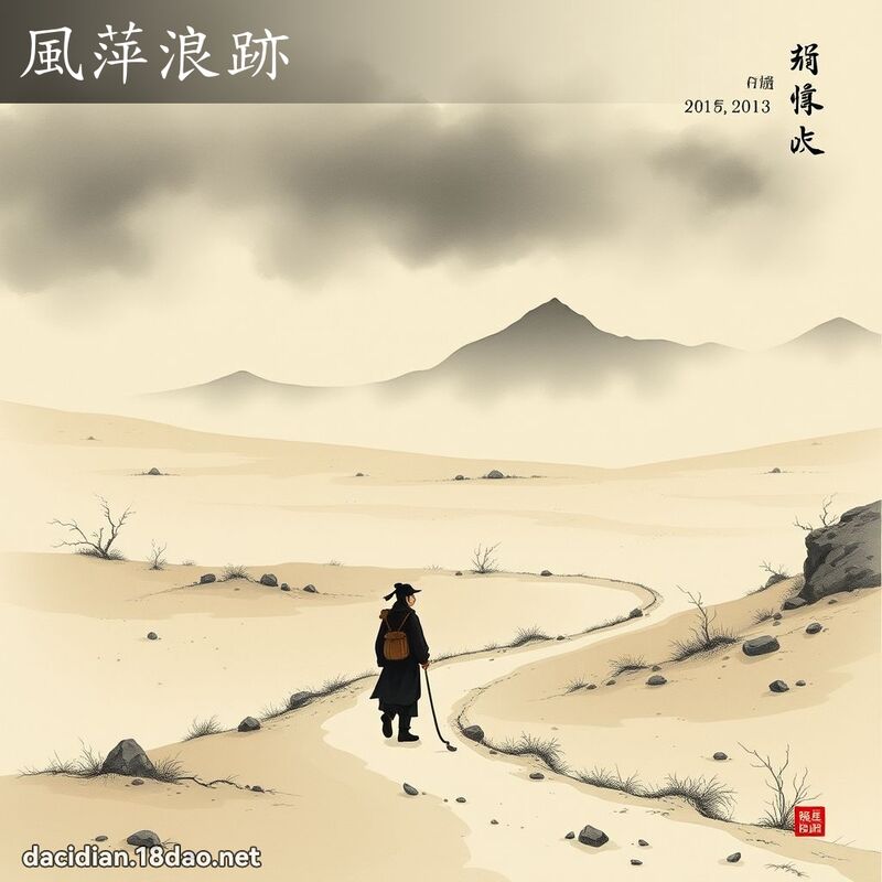 風萍浪跡 配图