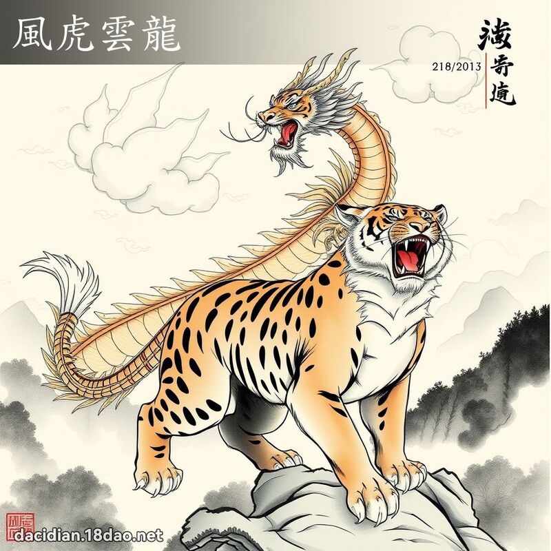 風虎雲龍 配图