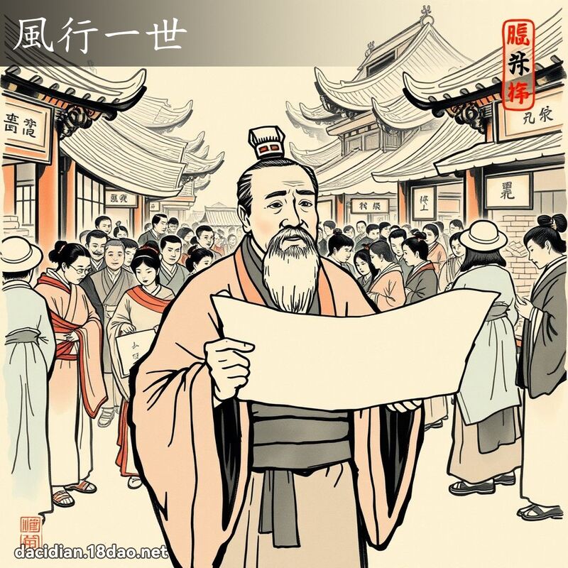 風行一世 配图