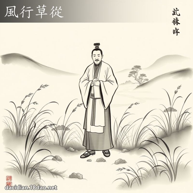 風行草從 配图