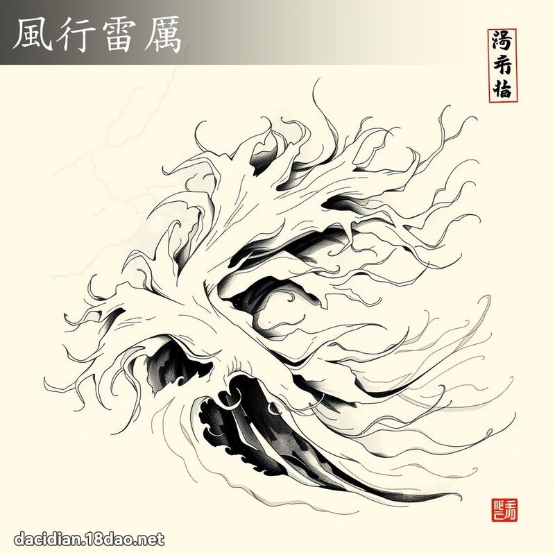 風行雷厲 配图