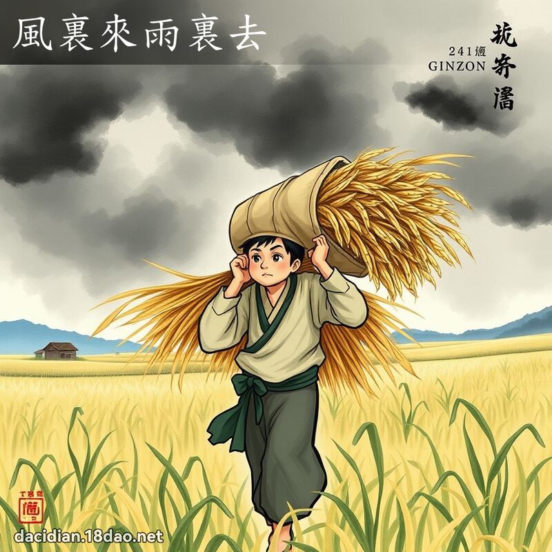 風裏來雨裏去 配图