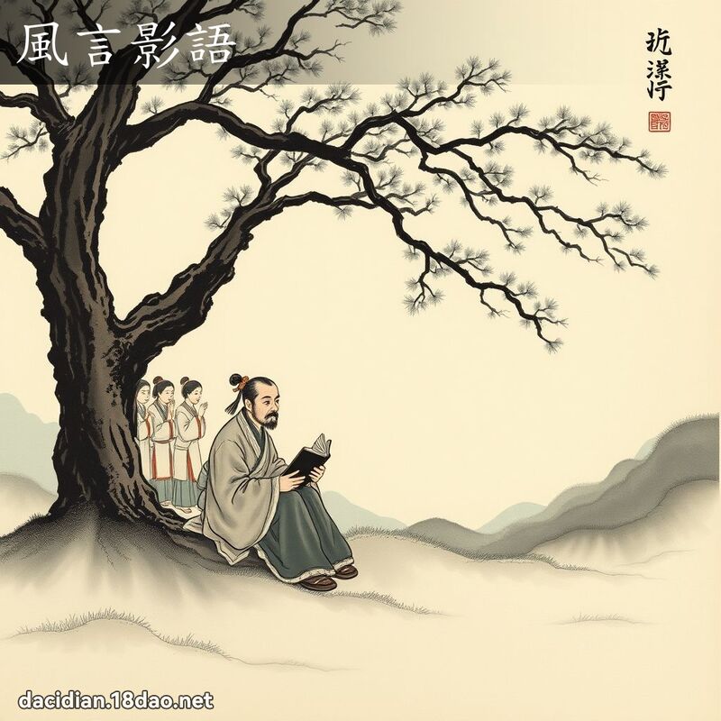 風言影語 配图