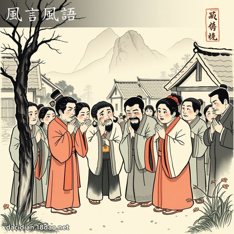 風言風語 配图