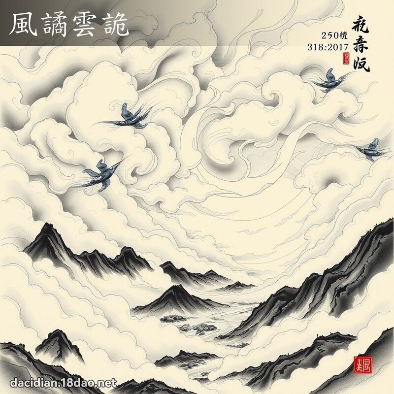 風譎雲詭 配图