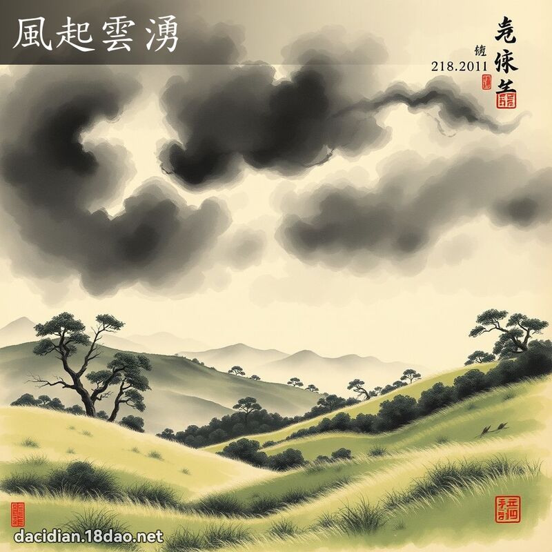 风起云涌 配图