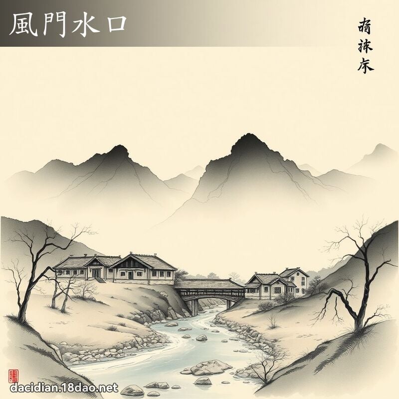 风门水口 配图