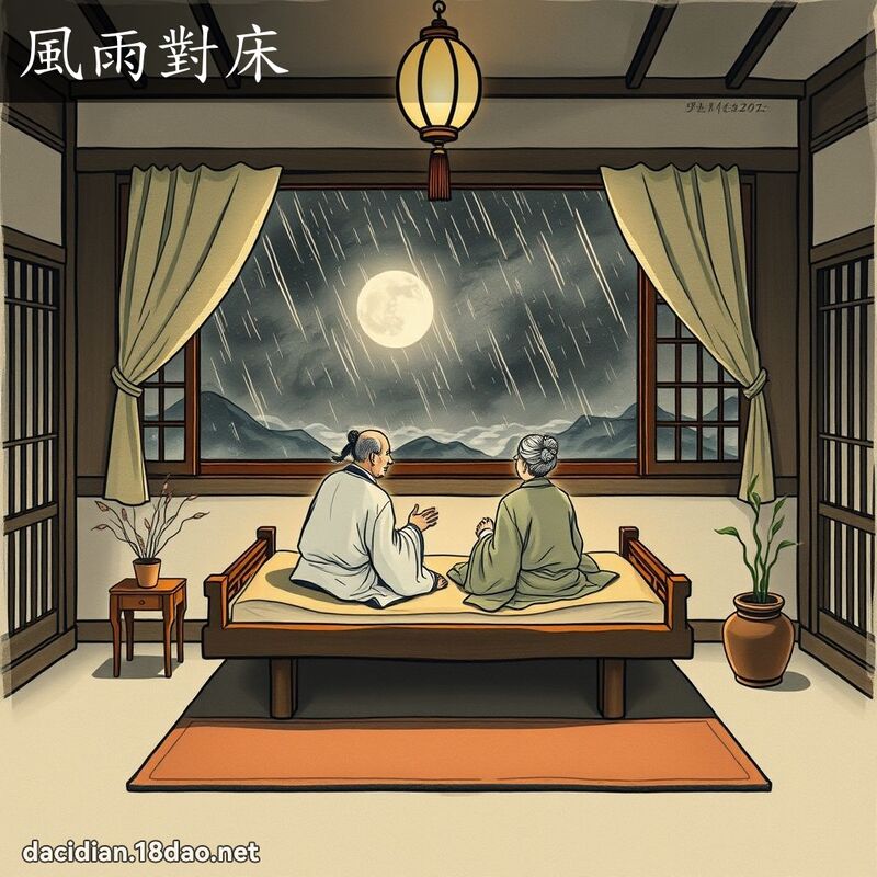 风雨对床 配图