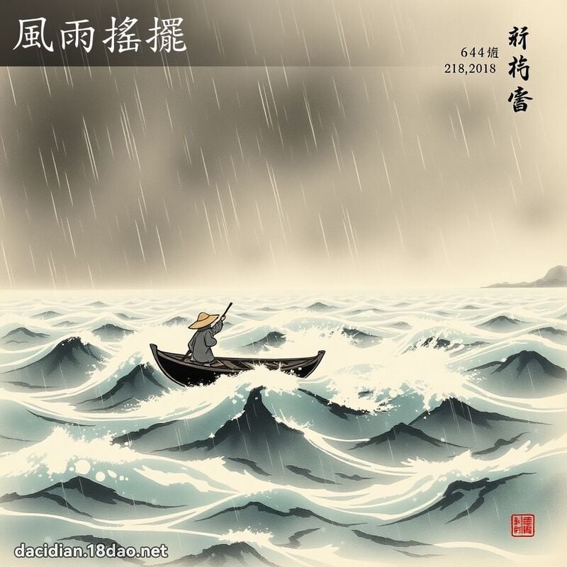 风雨摇摆 配图