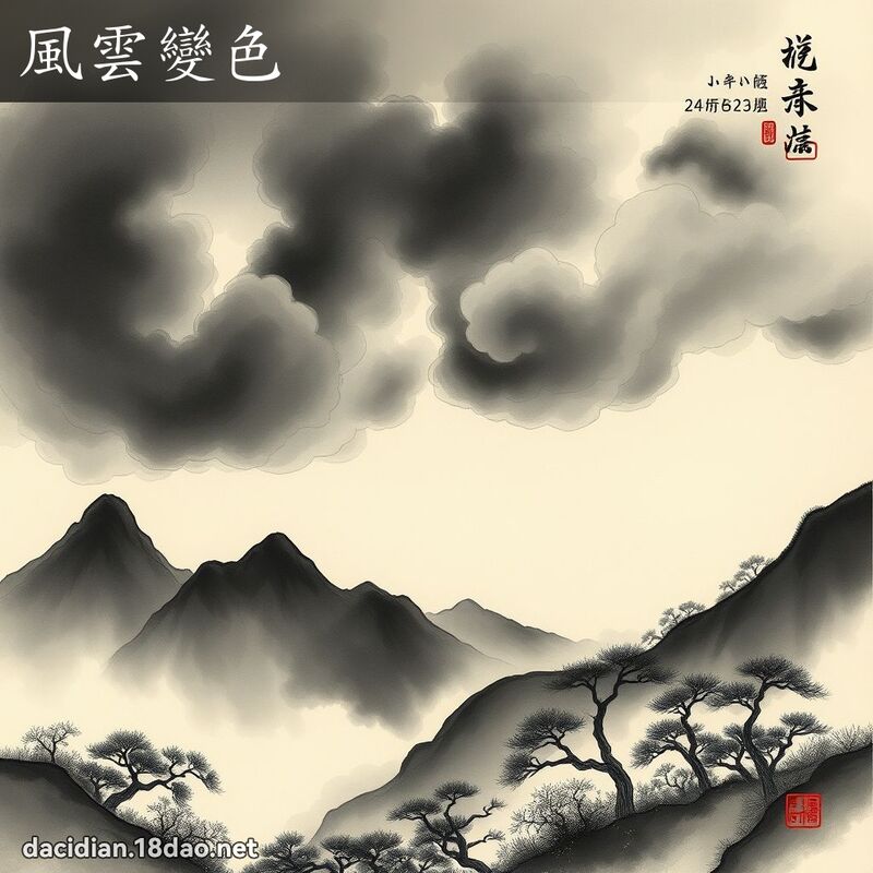 风云变色 配图