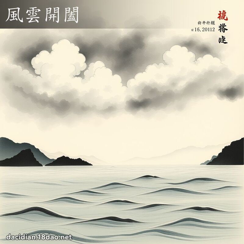 风云开闔 配图