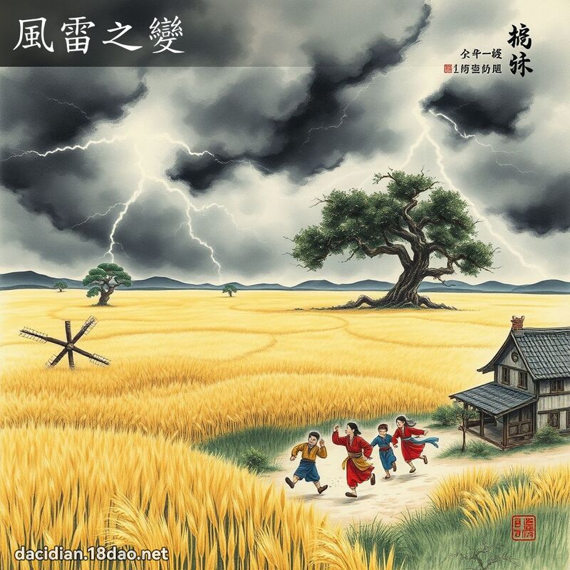 风雷之变 配图