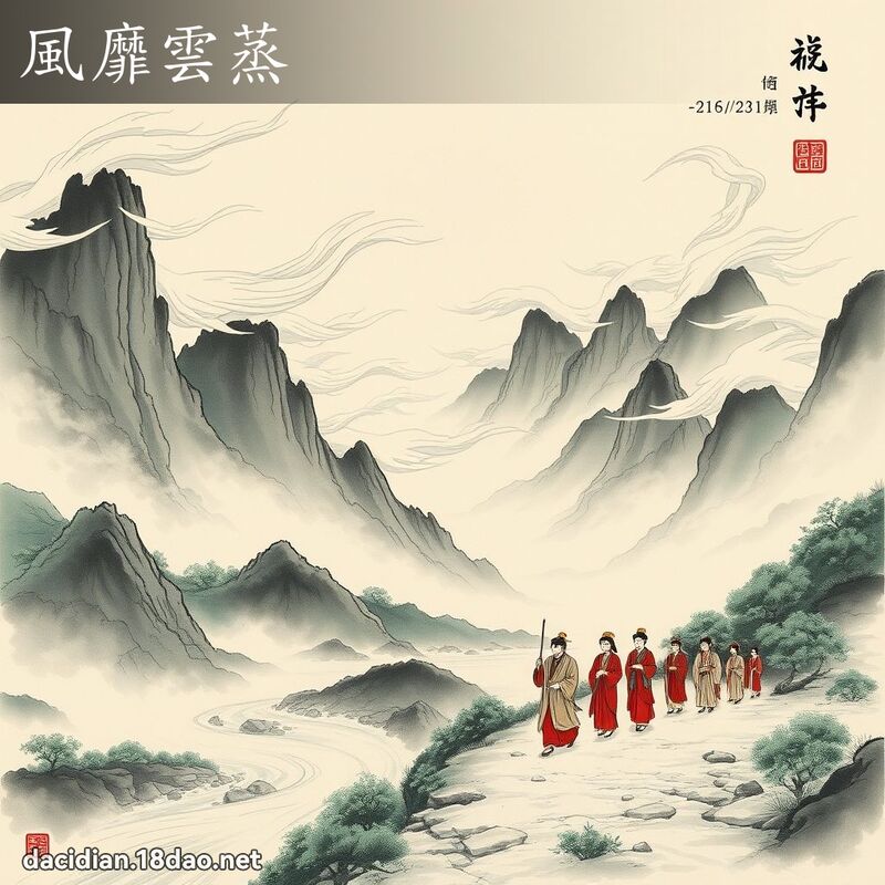 风靡云蒸 配图