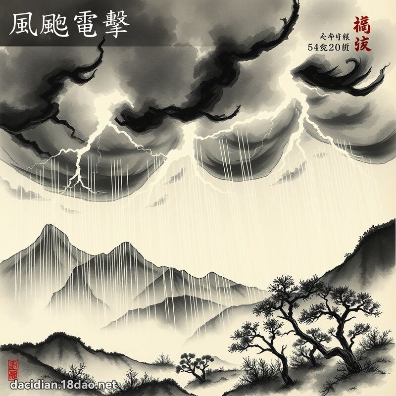 风颮电击 配图