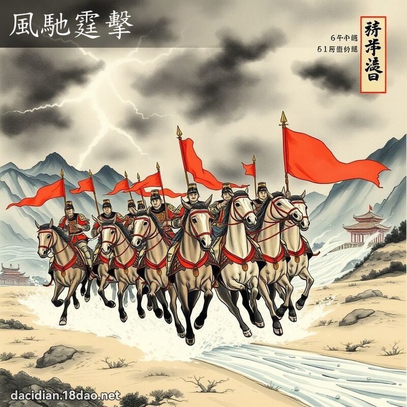 风驰霆击 配图