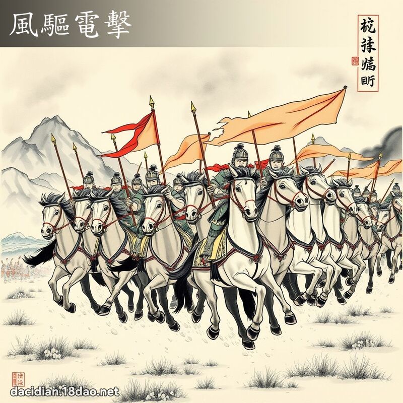 风驱电击 配图
