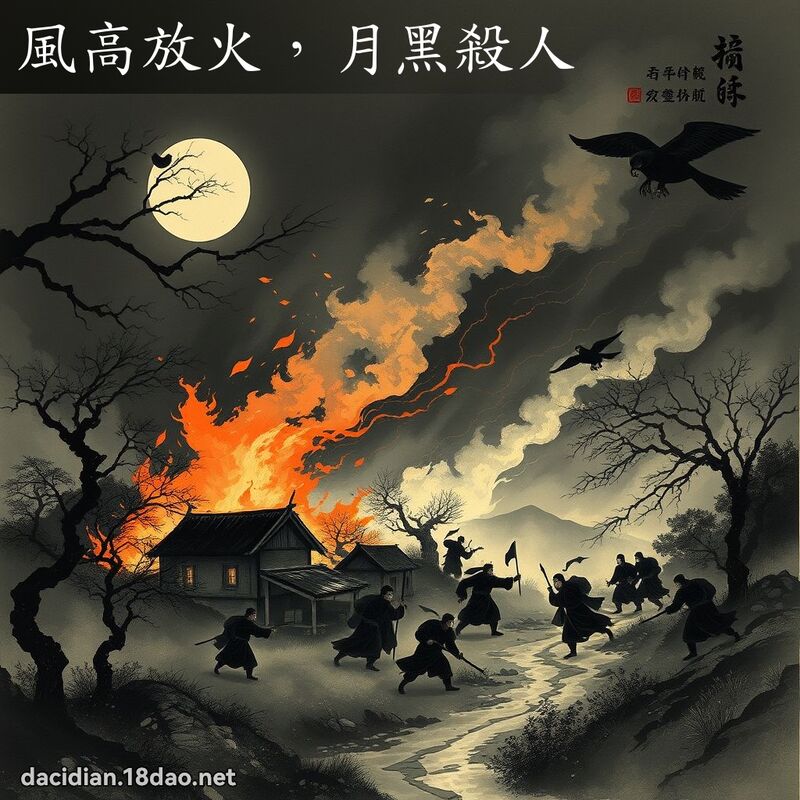 风高放火,月黑杀人 配图