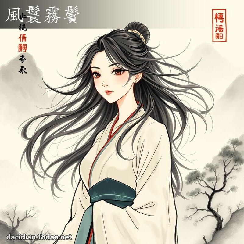 风鬟雾鬢 配图