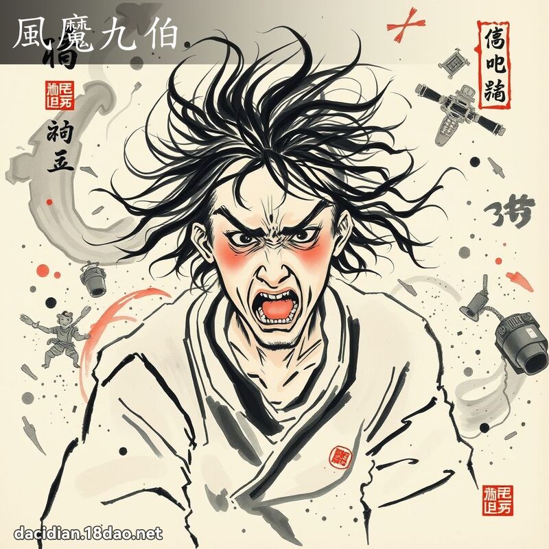 风魔九伯 配图
