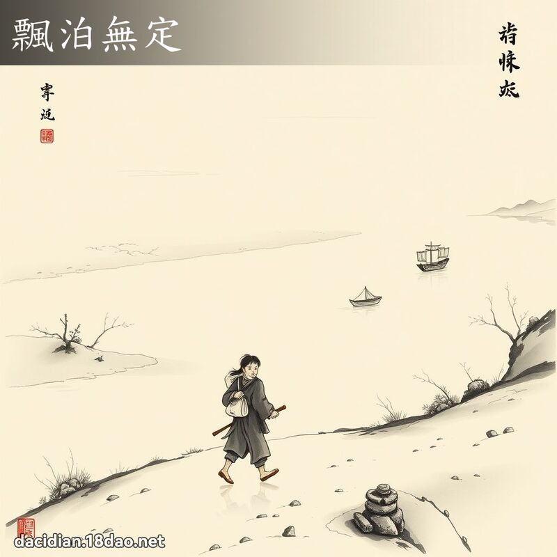飘泊无定 配图