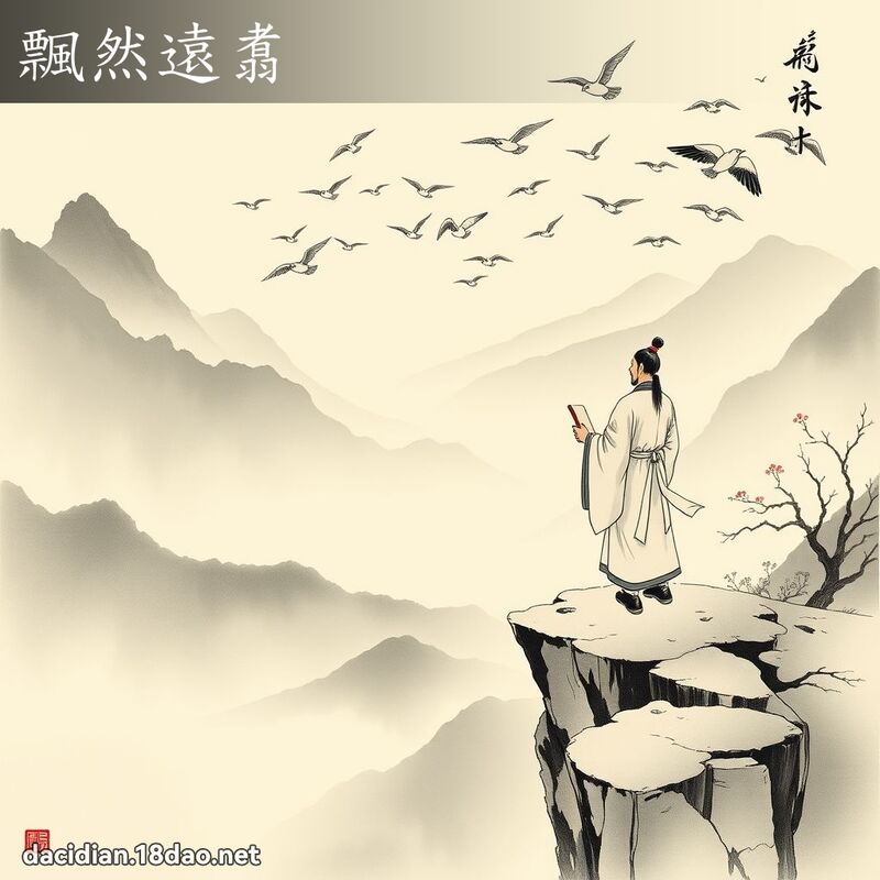 飘然远翥 配图