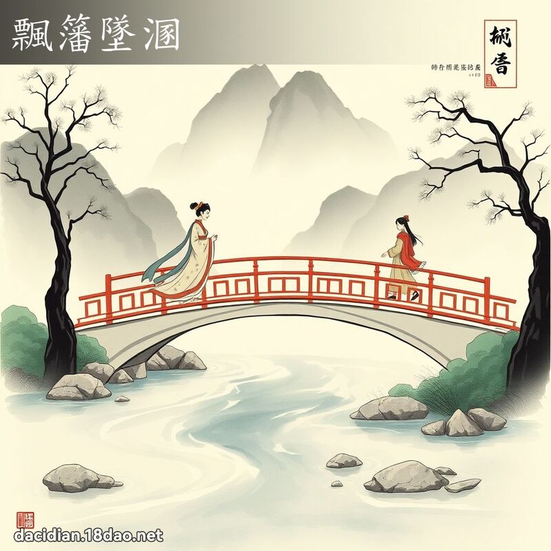 飘籓坠溷 配图