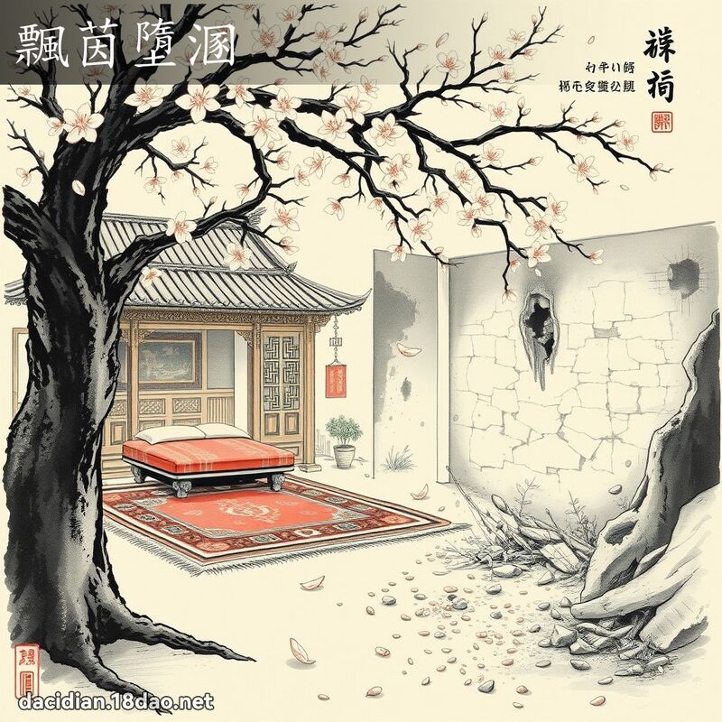 飘茵墮溷 配图