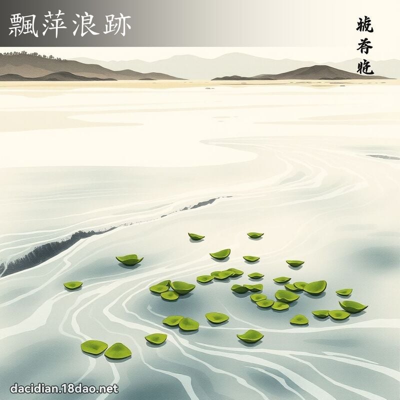 飘萍浪跡 配图