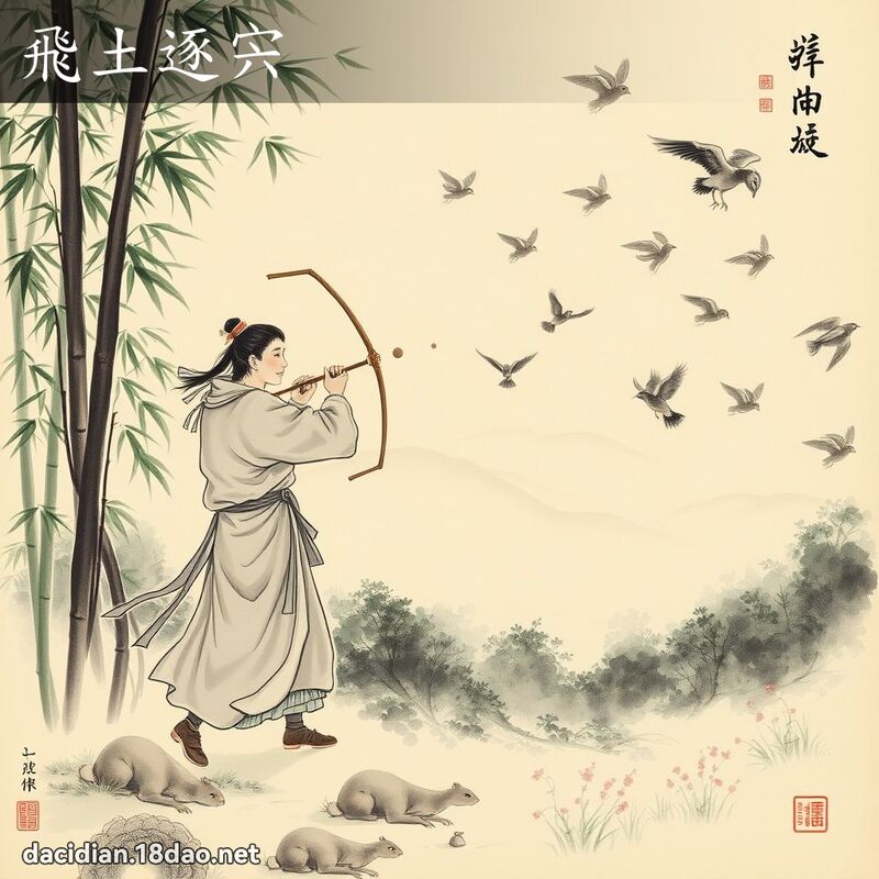 飞土逐宍 配图