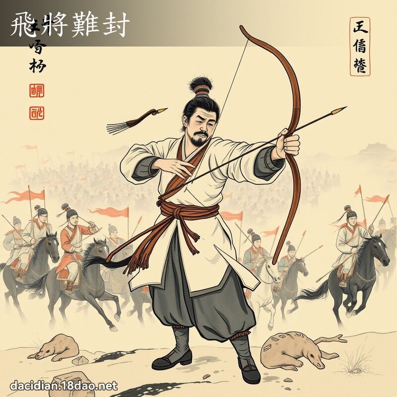 飞將难封 配图