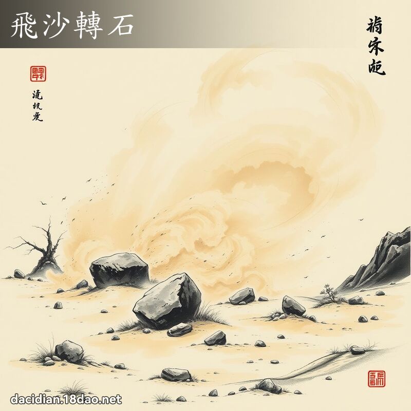 飞沙转石 配图