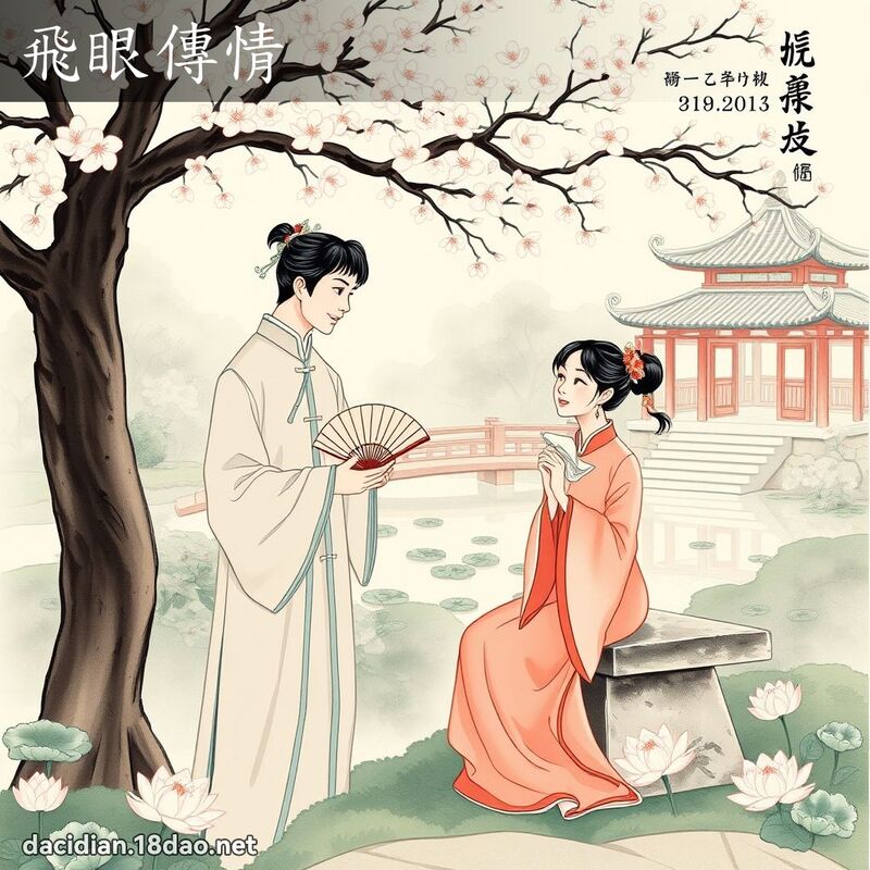 飞眼传情 配图
