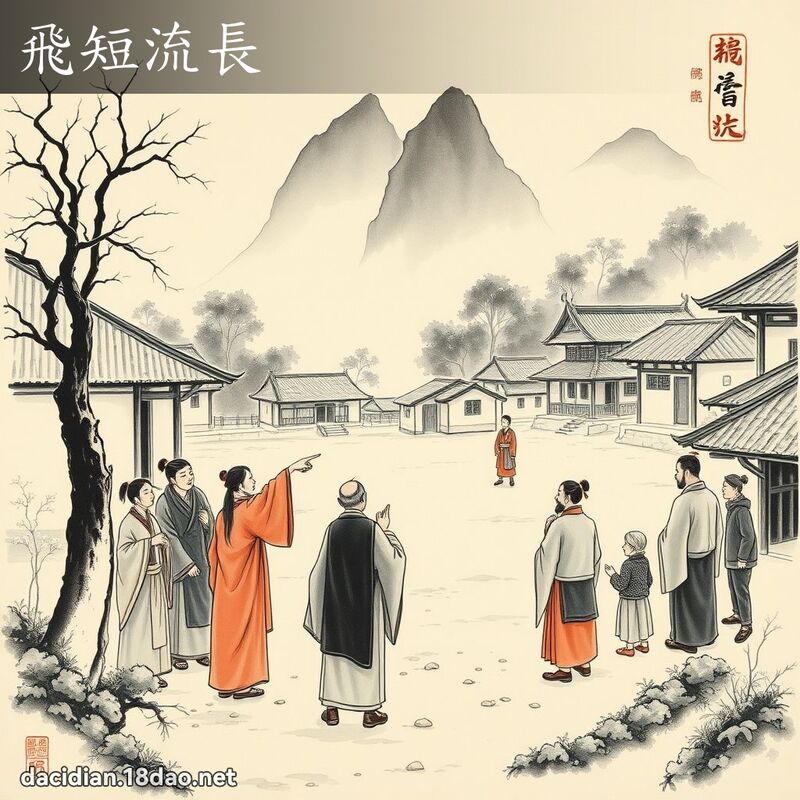 飞短流长 配图