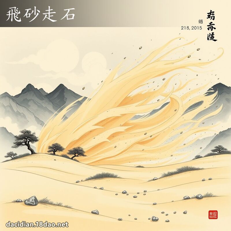 飞砂走石 配图