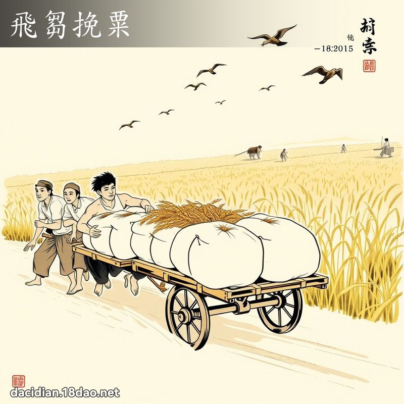 飞芻挽粟 配图