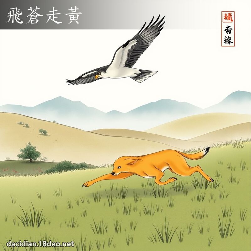 飞苍走黄 配图