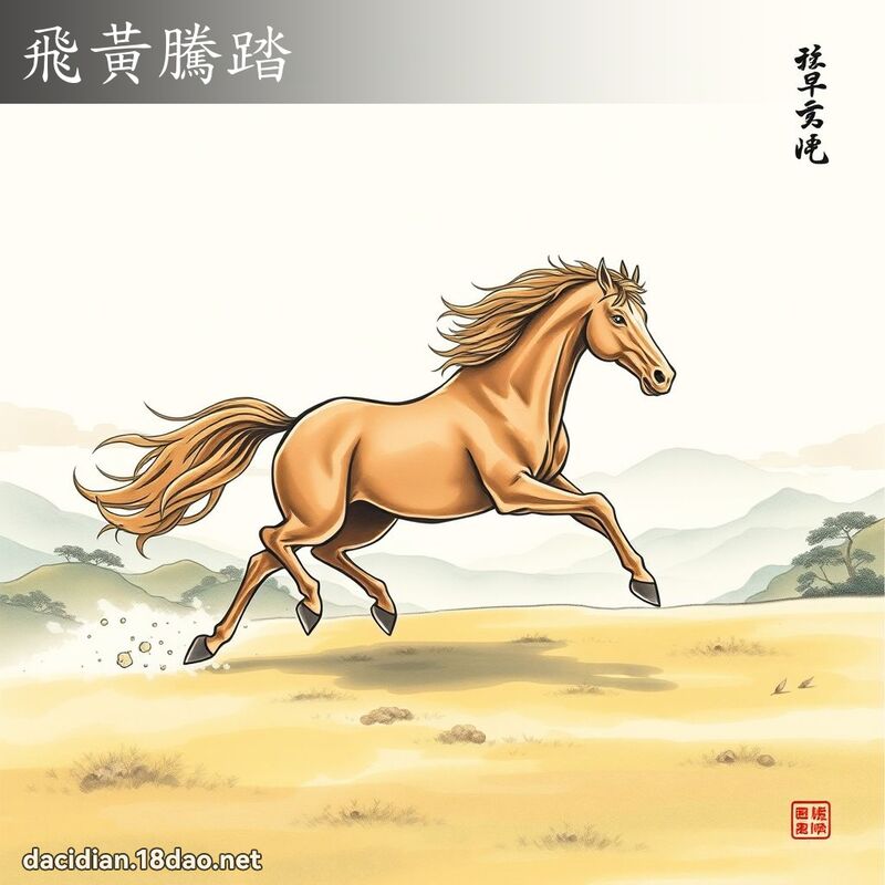 飞黄腾踏 配图