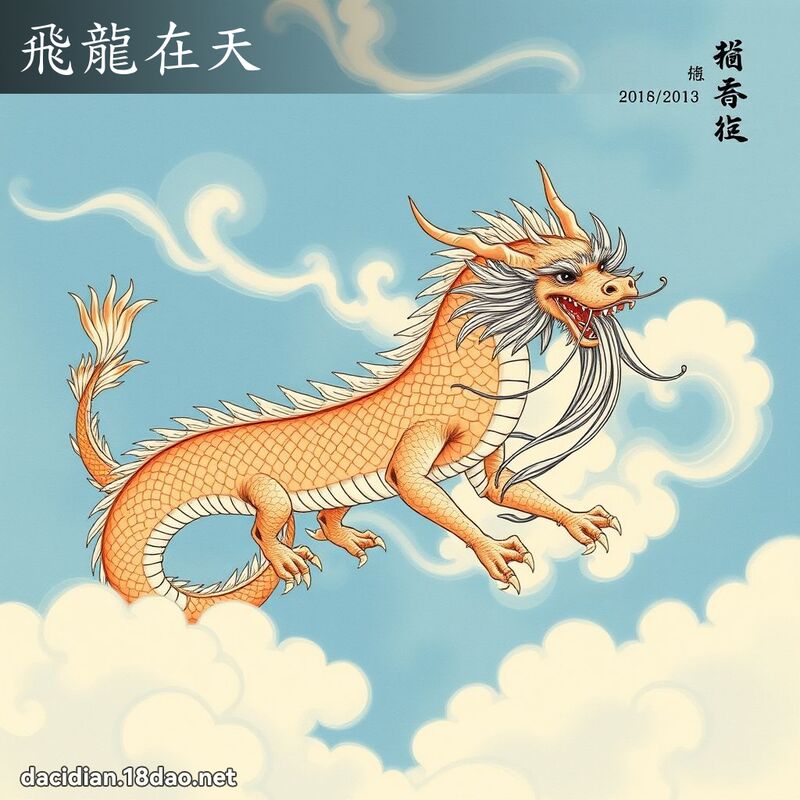 飞龙在天 配图