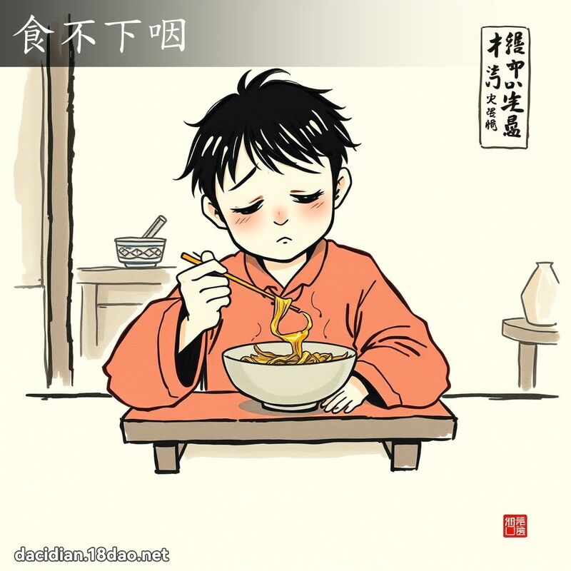 食不下咽 配图