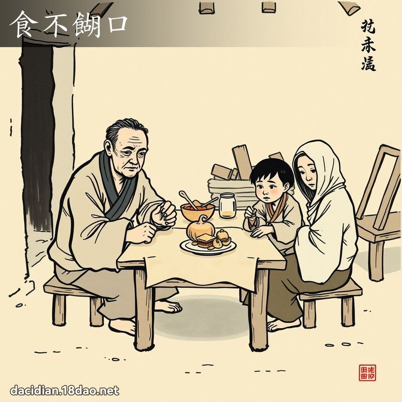 食不餬口 配图