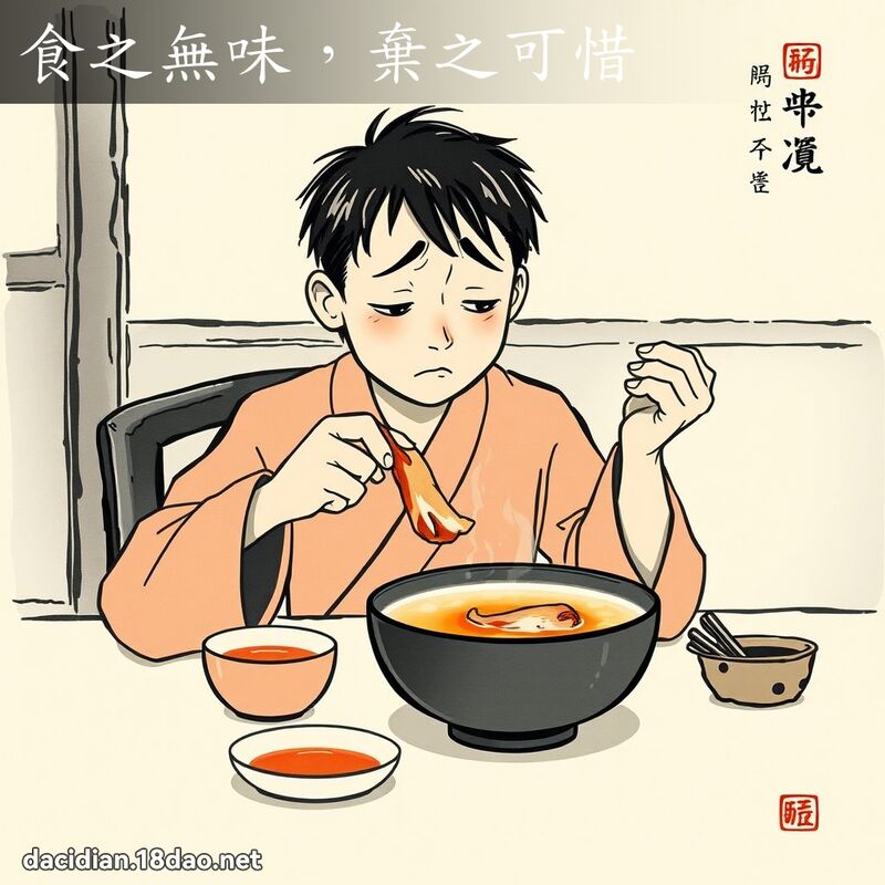 食之无味,弃之可惜 配图