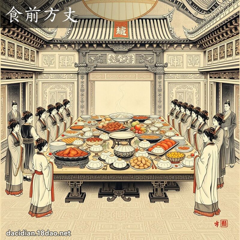 食前方丈 配图